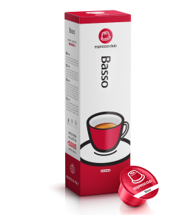 10 קפסולות אספרסו קלאב Basso | באסו espresso club