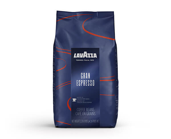1 ק"ג פולי קפה lavazza gran espresso