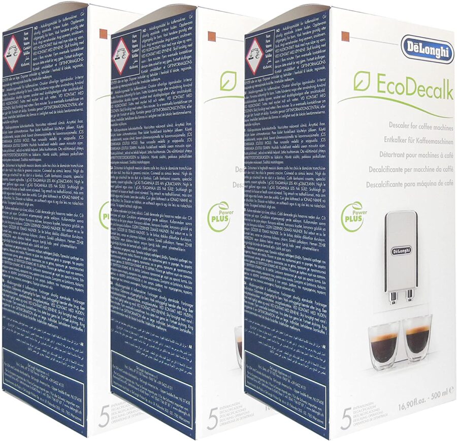 3 בקבוקי נוזל לניקוי אבנית Delonghi