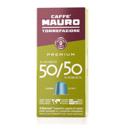 10 קפסולות Mauro Premium תואמות נספרסו