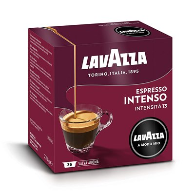 36 קפסולות Intenso מקוריות מודו מיו Lavazza A Modo Mio
