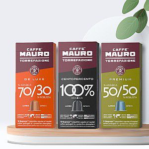 100 קפסולות אלומיניום מאורו Mauro תואמות נספרסו
