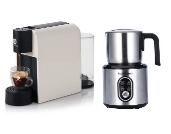 מכונת אספרסו Espresso Club Piccola + מקציף חלב Crema Di Latte