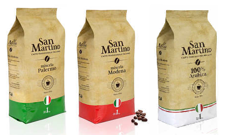 3 ק"ג פולי קפה מיקס סאן מרטינו San Martino