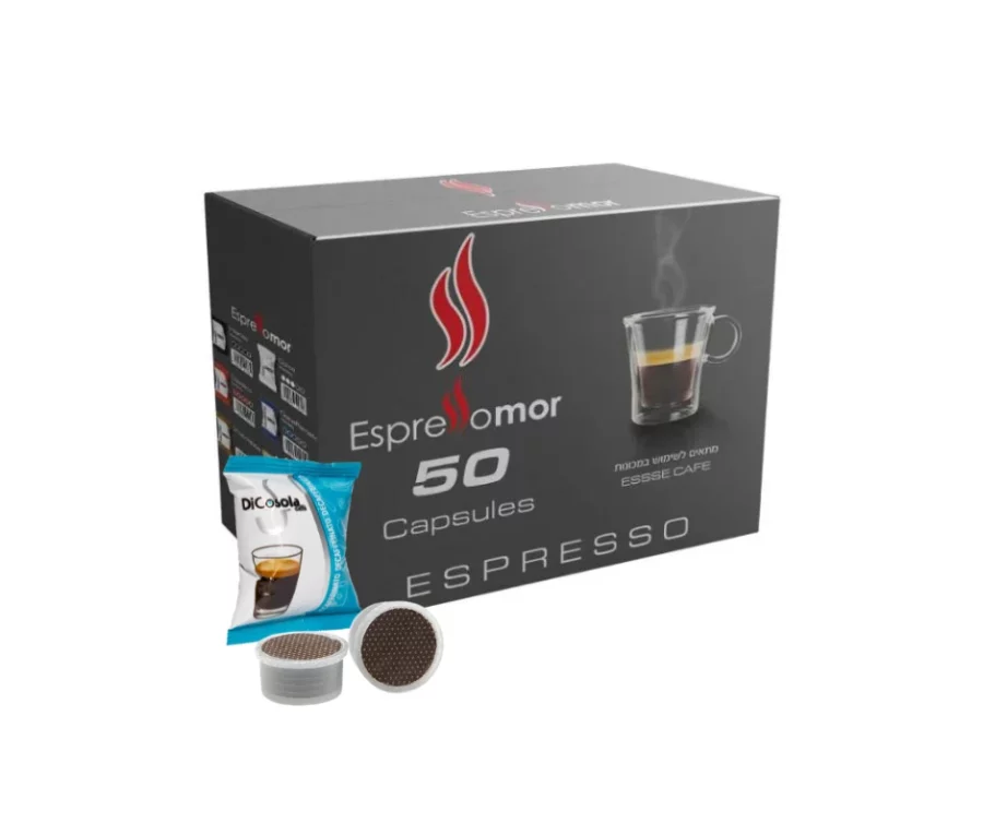 50 קפסולות Decaffeinato essse caffe (נטול קפאין) - אספרסו מור