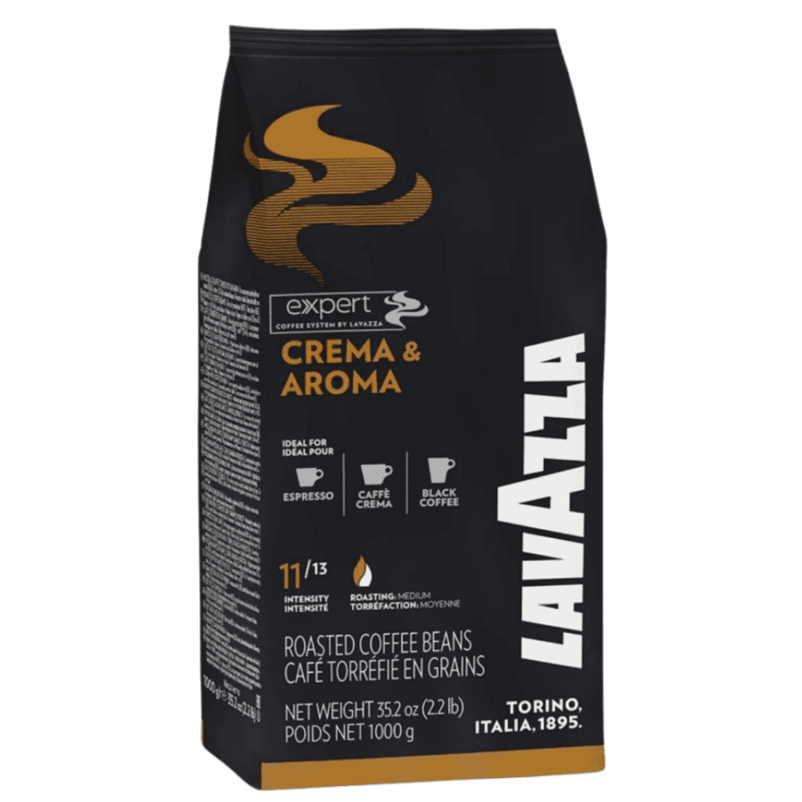 1 ק"ג פולי קפה לוואצה קרמה ארומה - LAVAZZA CREMA AROMA