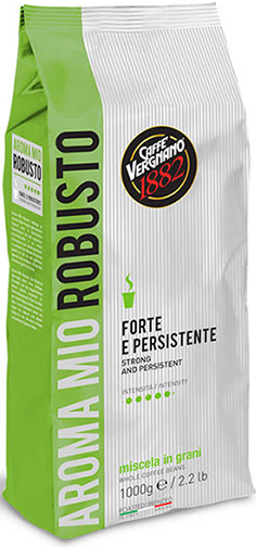 1 ק"ג פולי קפה ורניאנו ארומו מיו Vergnano1882 Aromo mio Robusto