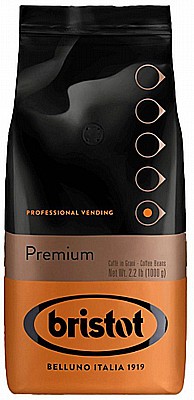 1 ק"ג פולי קפה בריסטוט פרופשיונל ונדינג bristot professional vending premium