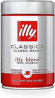 250 גרם קפה טחון illy Classico Filter Ground Coffee