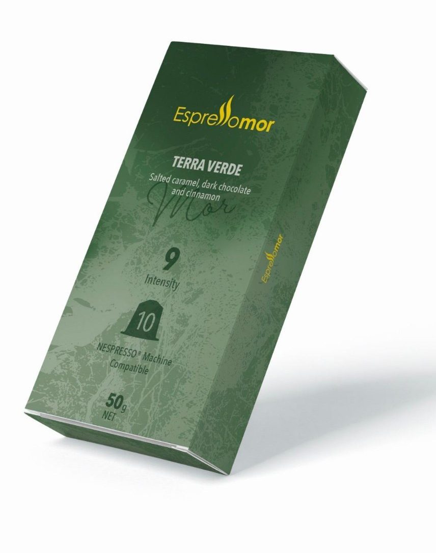 10 קפסולות אלומיניום TERRA VERDE